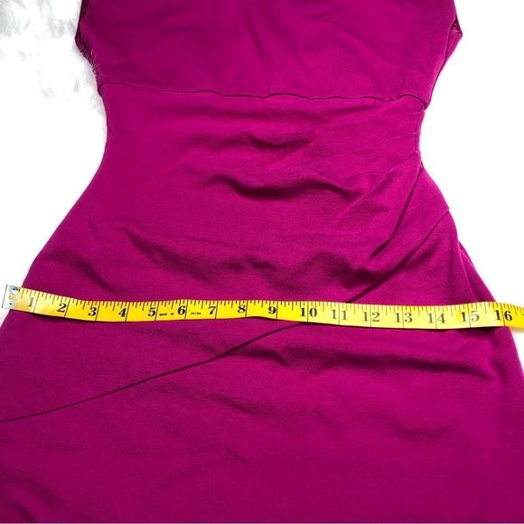 Diane Von Furstenberg Pink Boatneck V-Back Sleeveless Jori Sheath Dress Size 4 - Picture 10 of 15